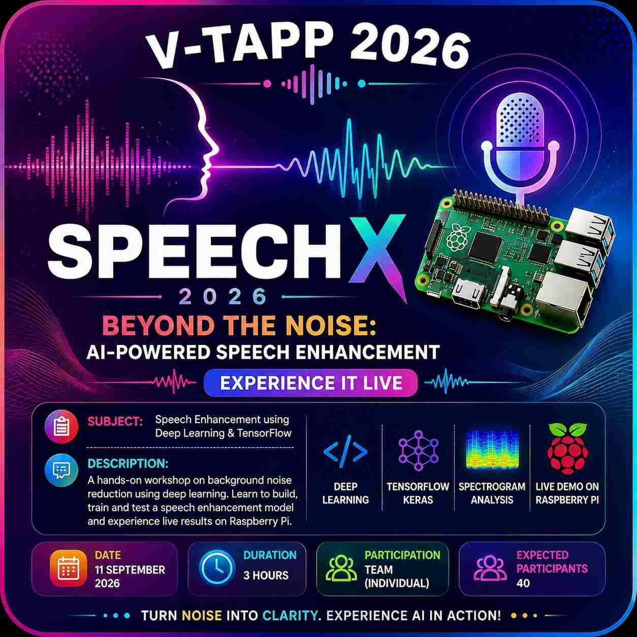 Beyond the Noise: AI-Powered Speech Enhancement — Experience It Live