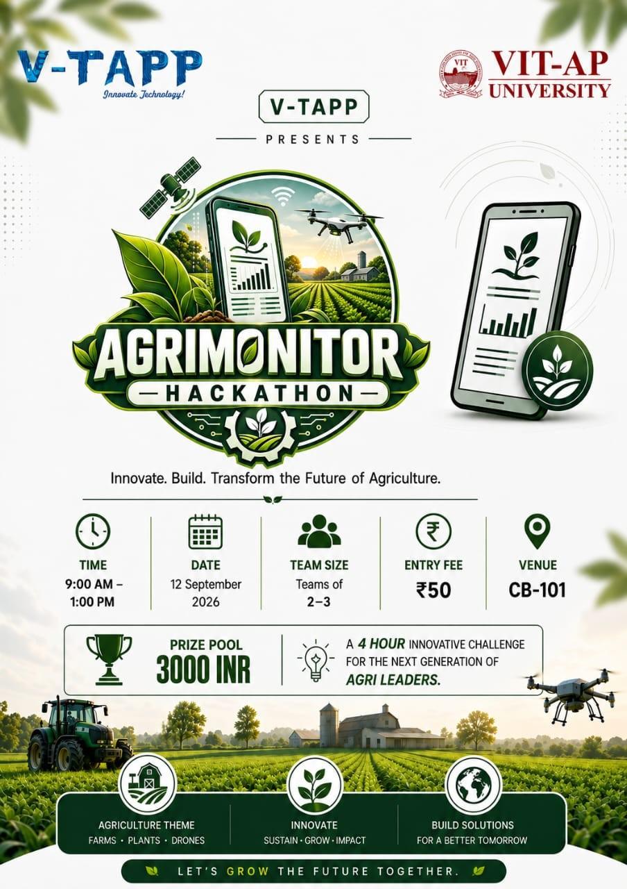 Smart India AgriMonitor: MATLAB Hackathon poster