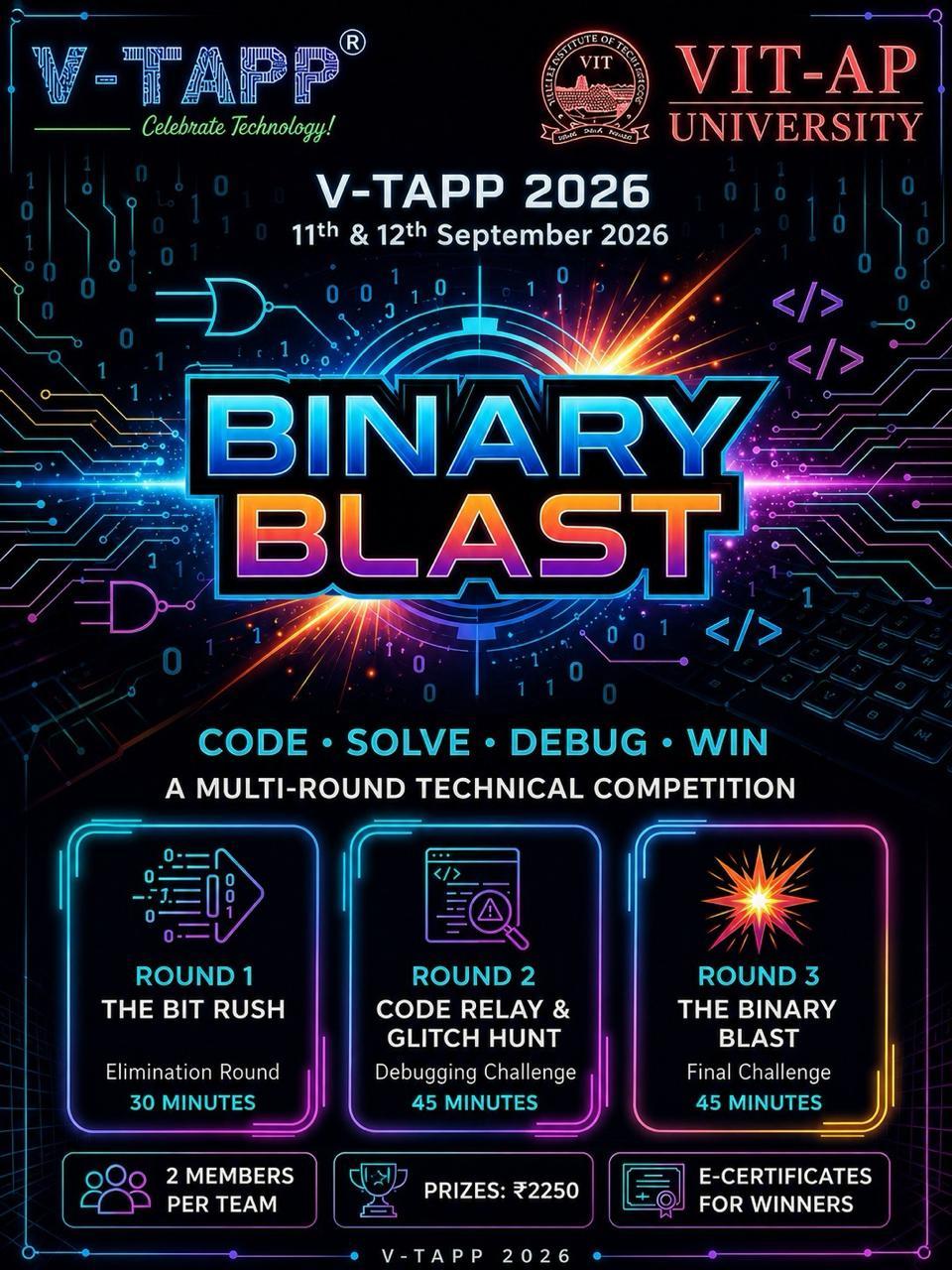 Binary Blast poster
