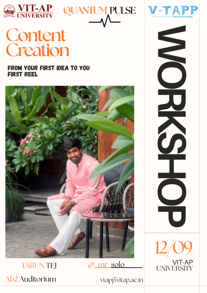 Content Creation Workshop poster 2