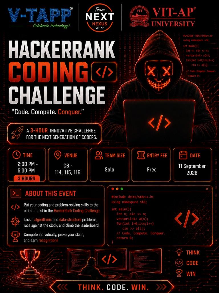 HACKERRANK CODING CHALLENGE poster