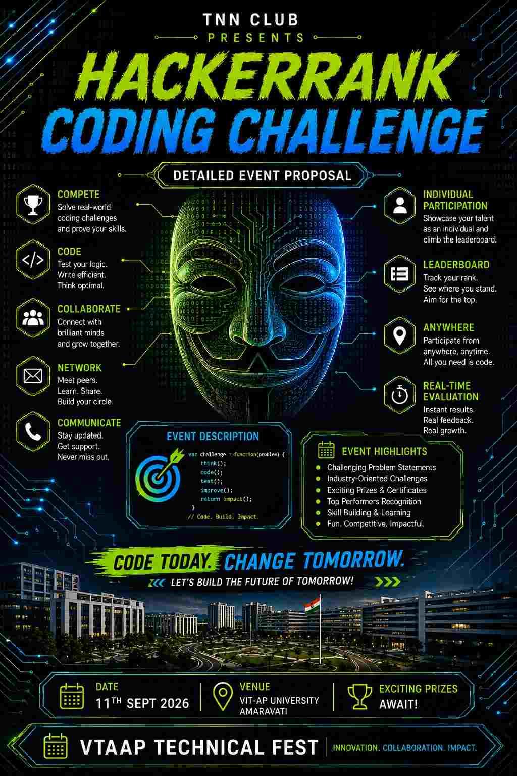 HACKER RANKER CODING CHALLENGE poster