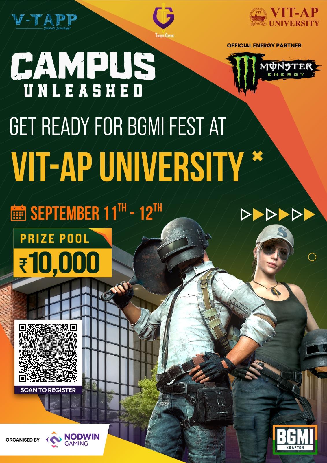 Monster Energy Drink Campus Unleashed(BGMI) poster