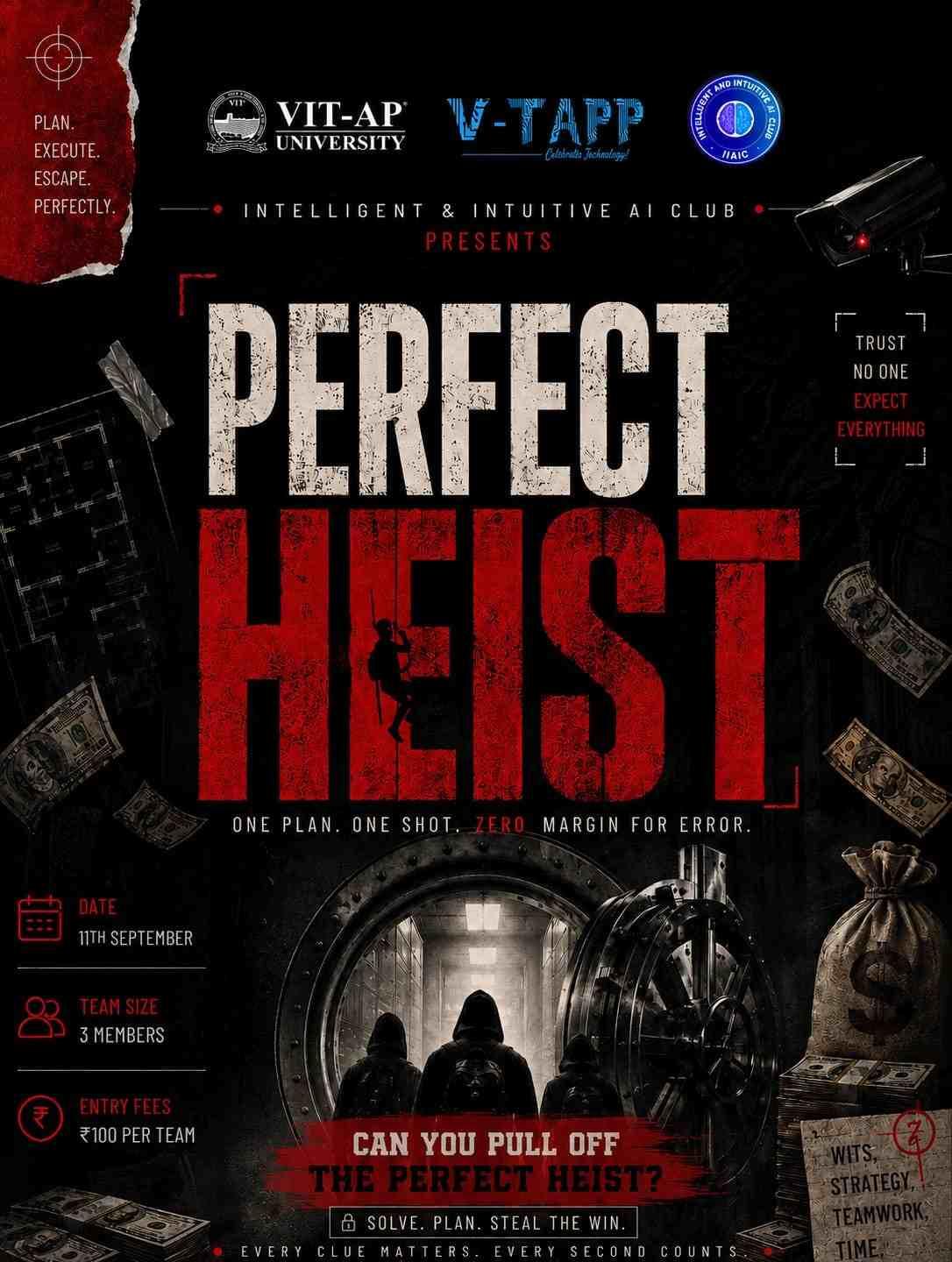 the perfect heist poster