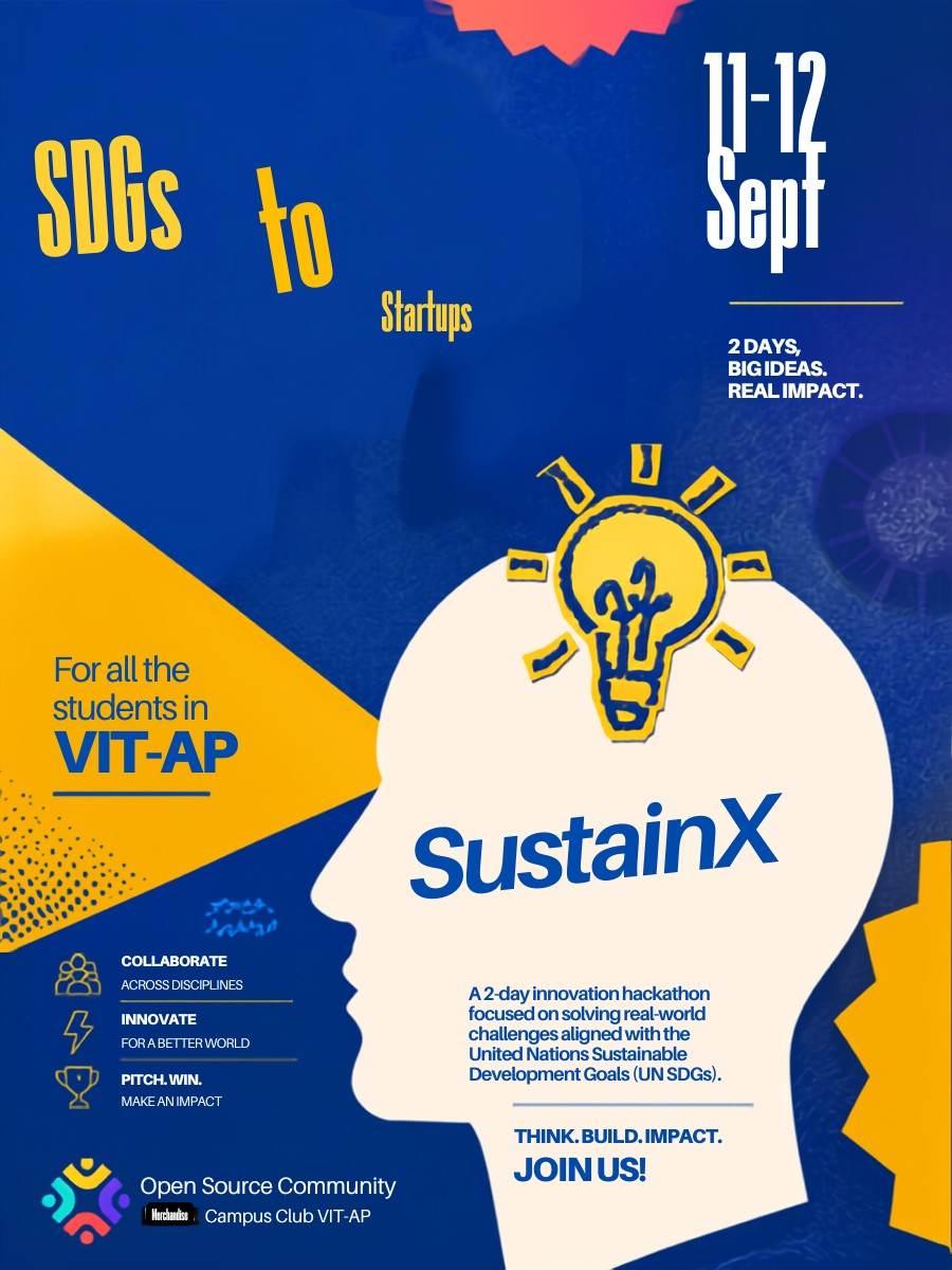 SustainX poster