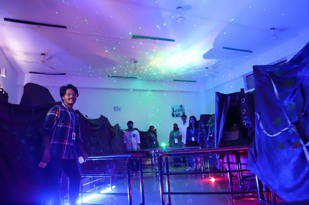 Jumanji Laser Light Experience Zone